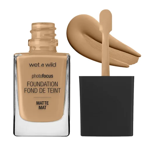 Miniatura 16 de wet n wild - Base líquida Photo Focus con acabado mate Buff Bisque, vegana y libre de crueldad animal