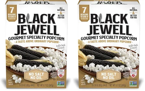 Miniatura 11 de Black Jewell Palomitas de maíz gourmet para microondas, toque de mantequilla, 10.5 onzas (paquete de 6)