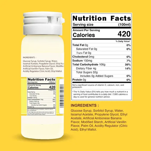Miniatura 3 de Pasta de extracto aromatizante de mariposa, 0.8 fl oz (banana, paquete de 1)