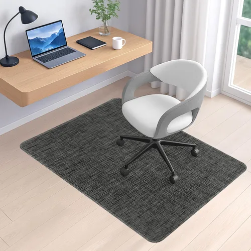 BesWin Tapete para silla de oficina para suelos duros, 36 x 48 pulgadas, tapete de escritorio resistente para suelos de madera y azulejos, tapete de