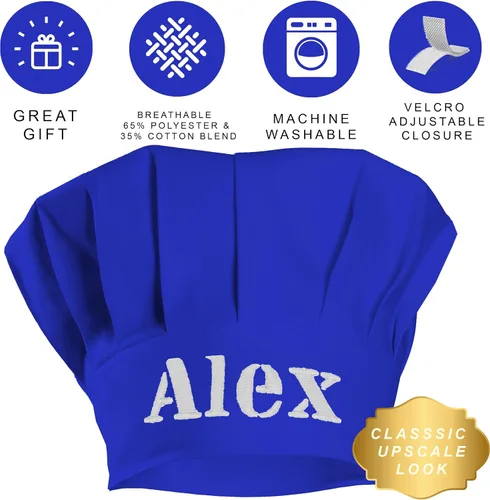 Miniatura 3 de Personalizado personalizado y bordado adulto sombrero de chef gorra con tamaño ajustable