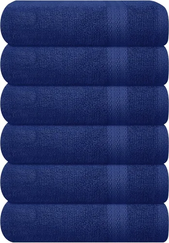 Miniatura 143 de GLAMBURG - Juego de 12 toallas faciales ultrasuaves de 13 x 13 pulgadas, 100% algodón, duraderas y altamente absorbentes, ideales para baño, cocina