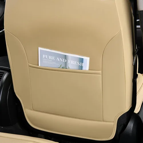 Miniatura 6 de FLORICH Fundas de asiento para automóviles, fundas de asiento impermeables, fundas de asiento de cuero para automóvil, paquete de 2, protector