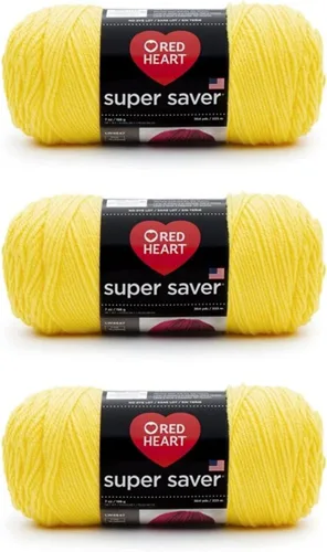 Miniatura 156 de Red Heart Hilo Super Saver, paquete de 3, estampado artístico, 3 unidades Estampado De Artista