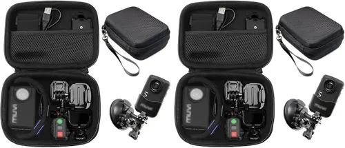 Miniatura 7 de Funda para cámara corporal, cámara de acción como MIUFLY 1296, Veho VCC003, VCC005 MUVI HD10, HDPRO, PNZEO F5, BOBLOV M5/M7, Pyle PPBCM9, cámara