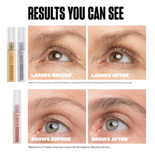 Miniatura 4 de Set Mini Triple Threat de Babe Original, Incluye Suero Esencial para Pestañas Babe Lash y Acondicionador Potenciador + Suero Amplificador para Cejas
