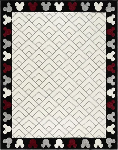 Miniatura 7 de Gertmenian Disney - Alfombra texturizada de Mickey Mouse, perfecta para sala de estar, comedor, sala de juegos, área de estudio, 8 x 10 pulgadas