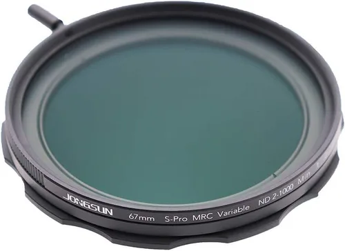 Miniatura 4 de JONGSUN Filtro ND variable de 2.638 in, S-Pro MRC de 16 capas de nano recubrimientos, más de 10 paradas ND2-ND1000 ajuste continuo graduado, kit