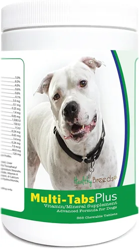 Miniatura 367 de Healthy Breeds American Staffordshire Terrier Multi-Tabs Plus tabletas masticables 180