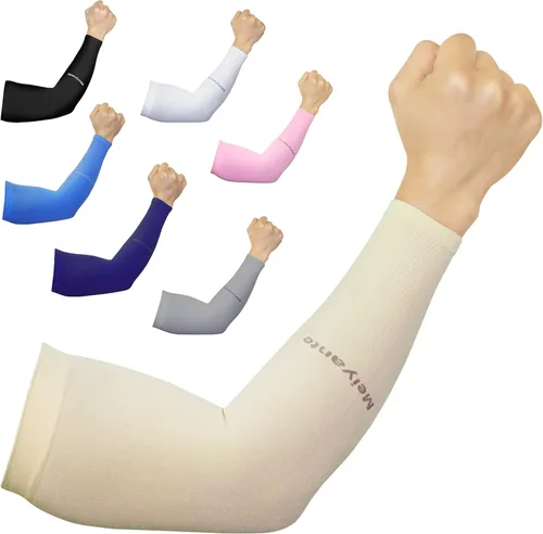 Mangas de brazo para hombres y mujeres de trabajo, 1 par de protección solar UV UPF manga larga tatuaje cubre mangas para cubrir las mangas de los