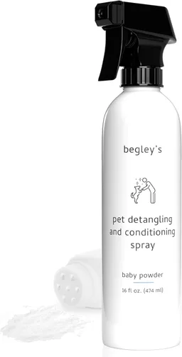 Miniatura 16 de Begley's Aerosol desenredante para mascotas, espray desenredante perfumado de aceite esencial de primera calidad para perros, cachorros y gatos