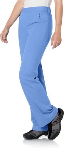 Miniatura 2 de Urbane Ultimate 9300 - Pantalones cargo elásticos de 3 bolsillos para mujer