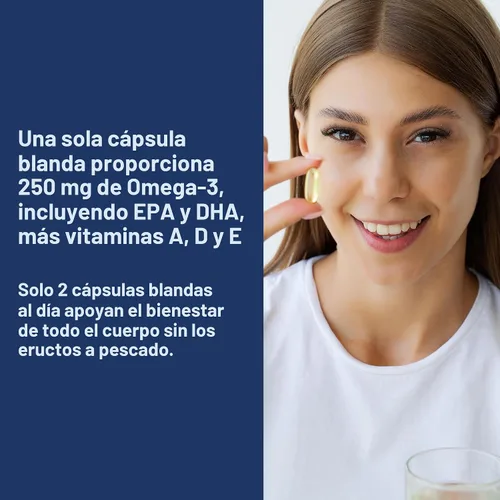 Miniatura 6 de Carlson - Gemas de Aceite de Hígado de Bacalao, Súper 1000 mg, 250 mg Omega-3, 400 UI (10 mcg) de Vitamina D3, Aceite de Hígado de Bacalao Noruego