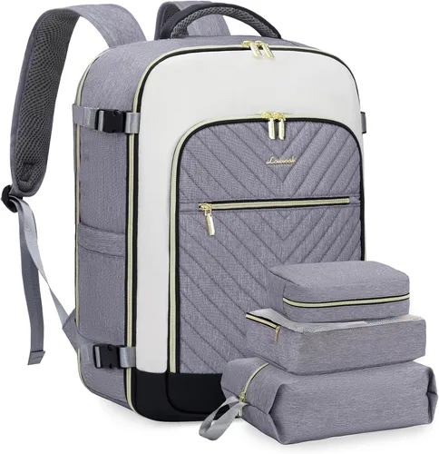 Miniatura 9 de LOVEVOOK Mochila de Viaje Grande, Mochila de Equipaje de Mano para Aviones, Viajes