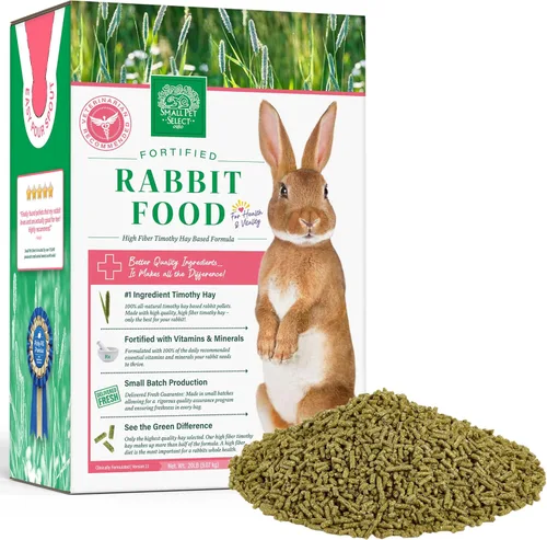 Miniatura 8 de Small Pet Select Pellets de comida para conejos, 5 libras entregados frescos