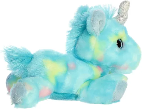 Miniatura 3 de Animal de peluche unicornio brillante de fantasía Blueberry Ripple 16701 de 7 pulgadas de Aurora