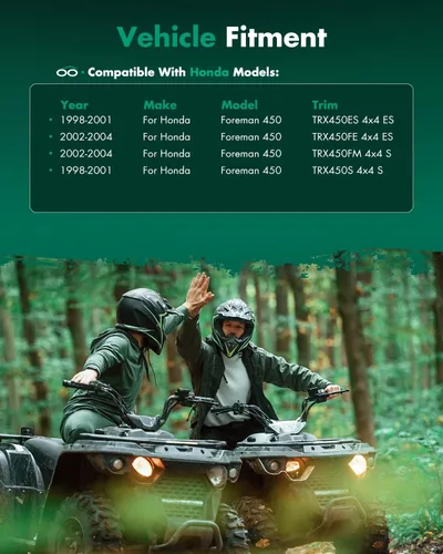 Miniatura 2 de SCITOO Conjunto de eje de transmisión del eje CV 1998-2004 para Honda Foreman TRX450 delantero izquierdo 42220-HN0-A01