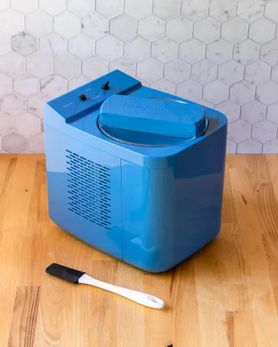 Miniatura 2 de Blue Jean Chef Máquina termoeléctrica de helado de 1 cuarto de galón