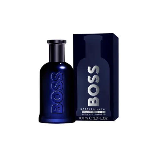 Miniatura 2 de Hugo Boss Eau de Toilette de noche embotellada – Colonia Woody para hombre – con notas de hoja de abedul, cardamomo, madera de Louro Amarelo
