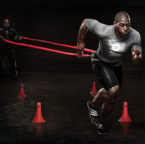 Miniatura 2 de YNXing Dynamic Resistance Trainer Acceleration Speed Elastic Cord for Resistance Training to Improve Strength, Power, and Agility