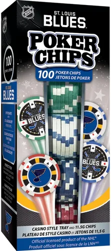 Miniatura 7 de Masterpieces NHL - Fichas de póquer unisex para adultos, 100 piezas