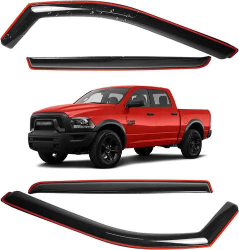 Miniatura 18 de Visor de ventana en canal para Jeep Grand Cherokee WK2 4 puertas SUV 2022, deflector de viento, protector solar y lluvia, adhesivo, a prueba