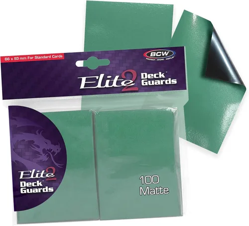 Miniatura 6 de BCW Elite2 - Fundas mate para tarjetas, otoño, parte delantera antirreflejos, parte trasera texturizada, se adapta a tarjetas estándar de 2.5 x 3.5