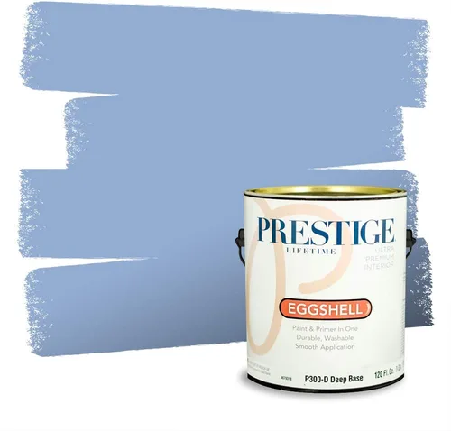 Miniatura 151 de Pintura Exterior + imprimación PRESTIGE, todo-en-uno, 1 galón, acabado mate, color comparable al Valspar* Royal Gray* VS151-Gris real