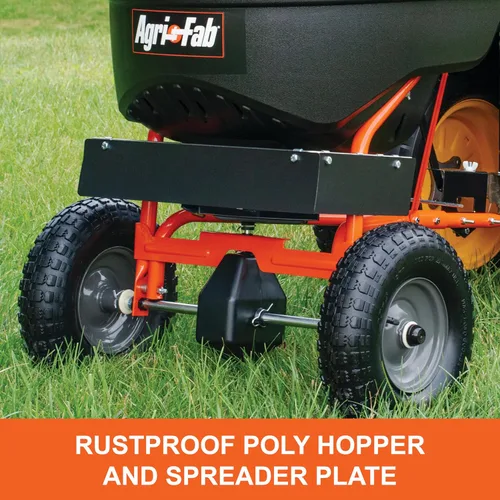 Miniatura 4 de Agri-Fab, esparcidor de semillas tipo remolque, 110 lb Capacidad, Negro