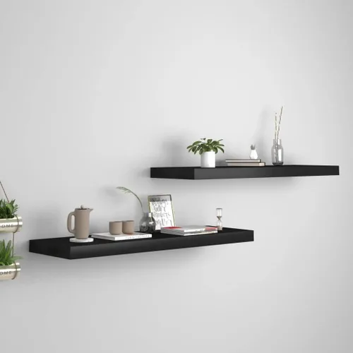 Miniatura 188 de Estantes flotantes de pared, juego de 4 estantes decorativos para montar en la pared, estante colgante con soportes invisibles para decoración