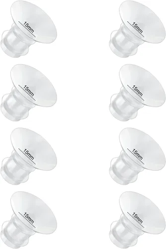 Miniatura 11 de Insertos de brida 19mm 8 piezas Compatibles con Momcozy S12 pro/S9 pro/S9/S10/S12/Medela/TSRETE/Spectra/Bellababy etc. Sacaleches portátil de 24mm