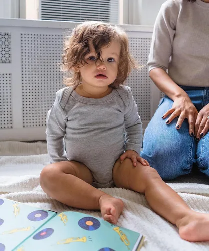 Miniatura 6 de Laas Body unisex de algodón orgánico, certificado GOTS, bebé, manga larga, una pieza