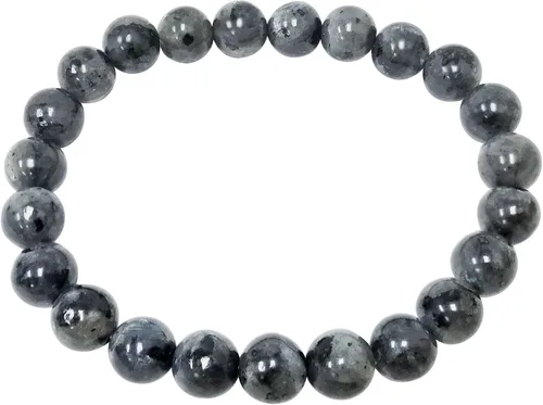 Miniatura 54 de Gem Avenue Handmade Round Bead Stretch Bracelet Unisex Natural Stone Beaded Jewelry for Men & Women, Elastic Wristband for Daily Wear