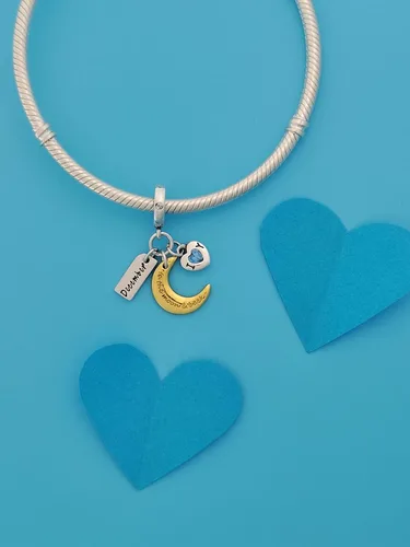 Miniatura 4 de PHCLASY Moon Birthstone Charms