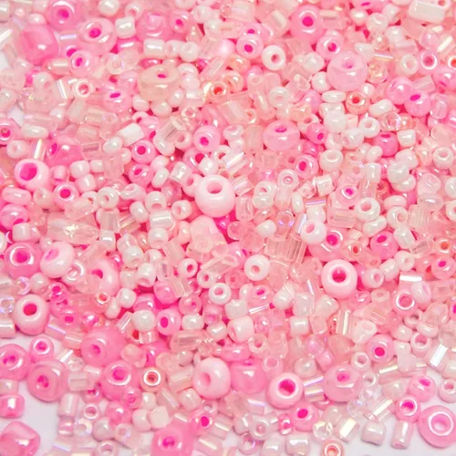 Miniatura 11 de 1000 cuentas de semillas de vidrio mixto, 0.059-0.177 in, tubo azul, cuentas espaciadoras de semillas de vidrio sueltas para fabricación de joyas