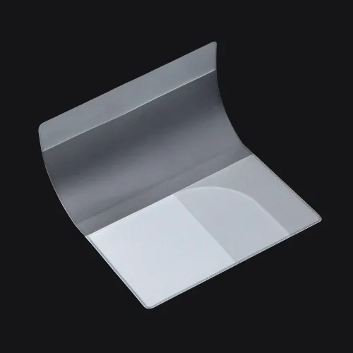 Miniatura 3 de Owfeel 5 protectores de pasaporte de plástico esmerilado + 10 soportes para tarjetas de crédito de plástico transparente