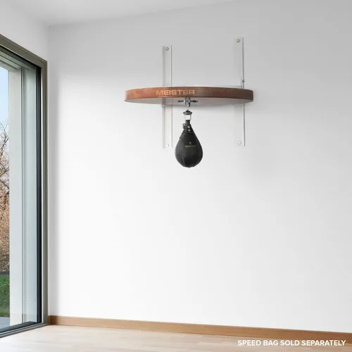 Miniatura 6 de Meister SpeedKills M2 Speed Bag Plataforma – Altura ajustable de 2 pulgadas de madera maciza con giratorio – Stout