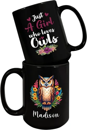 Miniatura 12 de Taza de pollo con texto en inglés "I Just A Girl Who Loves Chickens", taza de pollo personalizada, regalo personalizado para amantes de los pollos