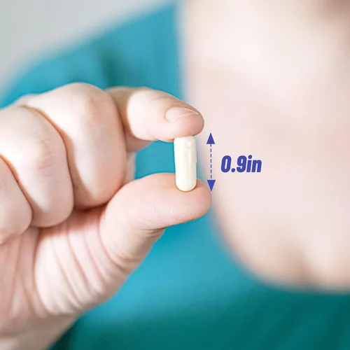 Miniatura 6 de Cápsulas de magnesio L-treonina, suplemento de magnesio de treonina, L-treonina de magnesio, 1900 mg de magnesio L-treonina, sin OMG, sin gluten