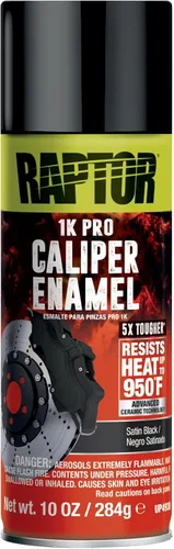 Miniatura 10 de RAPTOR Esmalte para Motor, Pintura en Aerosol Automotriz, Resistente al Calor, Grado Profesional, Fácil de Usar, Negro Graso, 10 oz negro (Fat Black)
