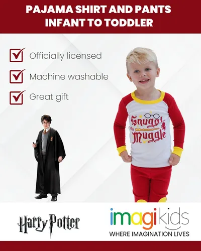 Miniatura 3 de Harry Potter Conjunto de camisa y pantalones de pijama para bebés y niños pequeños