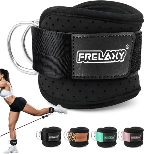 Miniatura 8 de Frelaxy Correas para Tobillo para Máquina de Cable – Correas para Piernas Cómodas y Duraderas para Patadas Traseras, Entrenamientos de Glúteos