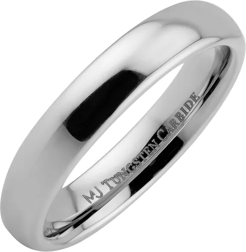 Miniatura 14 de Anillo de boda clásico de carburo de tungsteno de 0.079 in a 0.394 in