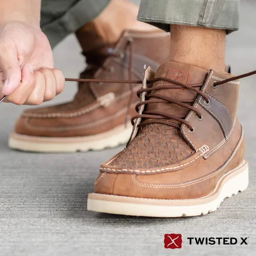 Miniatura 8 de Twisted X Botas de suela de cuña para hombre