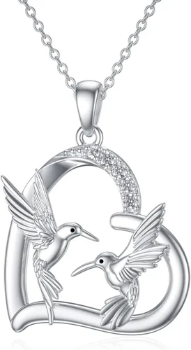 Regalos para el día de la madre, plata de ley 925, collar de animales para madre e hija, regalos de joyería de animales lindos para mujeres, niñas,