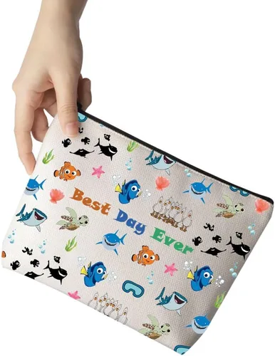 Miniatura 2 de Nemo Dory - Bolsa de maquillaje cosmética para los fans de Nemo Dory, Bolso Fish N, M