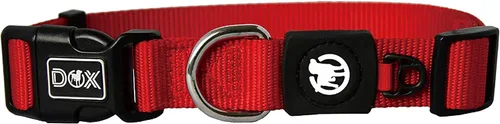 Miniatura 6 de DDOXX Collar de nailon para perro, collares fuertes y ajustables para perros, collar de perro con diseño de arándanos, mediano (morado)