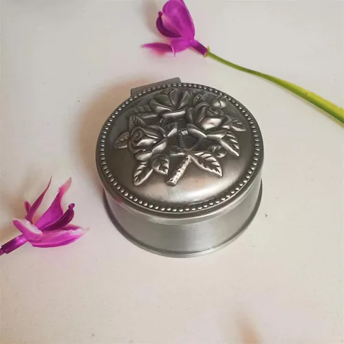 Miniatura 6 de SZQCZB Collar católico con cuentas de rosario, regalos de primera comunión católica, con lujosa caja de metal, Plástico, No es una piedra preciosa