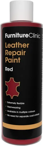 Miniatura 51 de Furniture Clinic Pintura y tinte para reparación de cuero, colorante autosellante para una reparación rápida y fácil del cuero, adecuado para sofás
