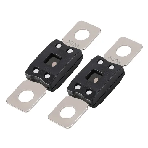 Miniatura 3 de VEXUNGA Mega Fuse 500A MEGA/AMG/ANM Fusible de tornillo de 500 amperios 500 amperios de tira de alta corriente atornillados fusibles